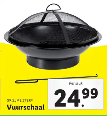 Lidl Grillmeister Vuurschaal aanbieding