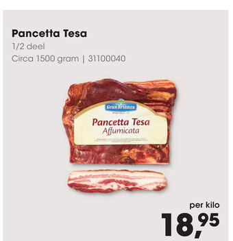 HANOS Pancetta tesa aanbieding