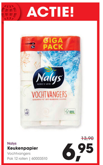 HANOS Nalys keukenpapier aanbieding