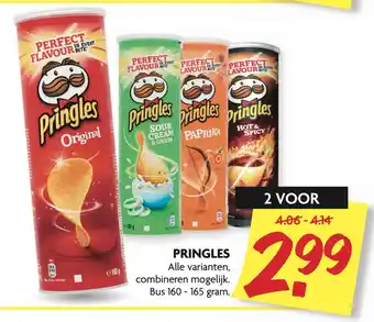 Dekamarkt Pringles 165gram aanbieding