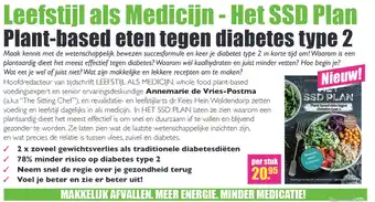 Gezond & Wel Leefstijl als medicijn - het ssd plan aanbieding