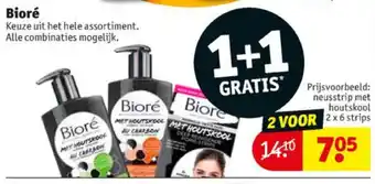 Kruidvat Biore 1+1 aanbieding