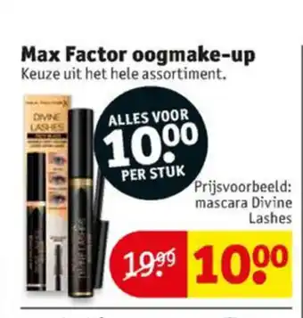 Kruidvat Max Factor Oogmake-up aanbieding