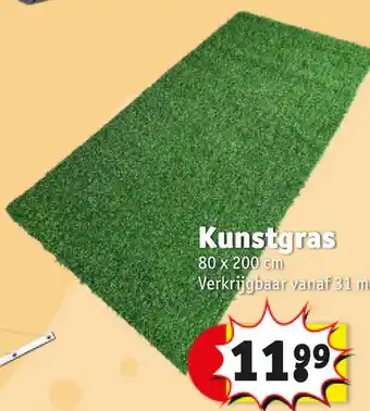 Kruidvat KunStgras as aanbieding