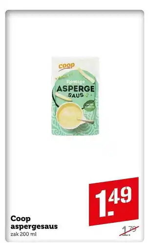 Coop Coop Aspergesaus aanbieding