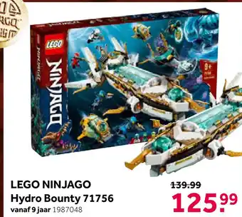 Intertoys Lego ninjago hydro bounty 71756 aanbieding