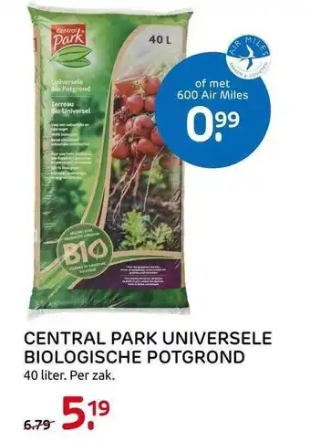 Praxis Central Park Universele Biologische Potgrond aanbieding