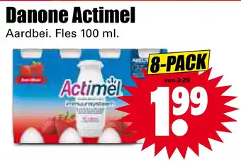 Dirk Danone actimel 100ml aanbieding