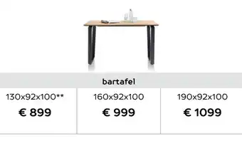 Henders & Hazel Bartafel aanbieding