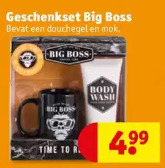 Kruidvat Big Boss geschenkset aanbieding