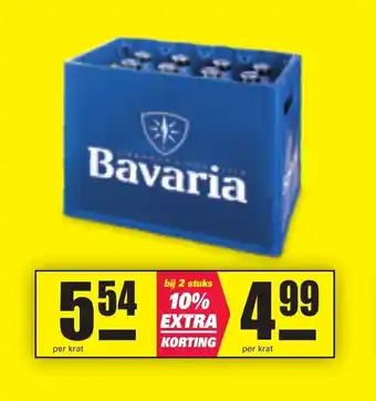 Nettorama Bavaria bij 2 stuks 10% Extra Korting aanbieding