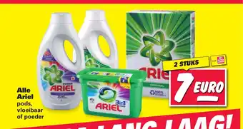 Nettorama Alle Ariel 2 stuks aanbieding