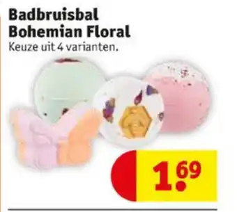 Kruidvat Badbruisbal Bohemian Floral aanbieding