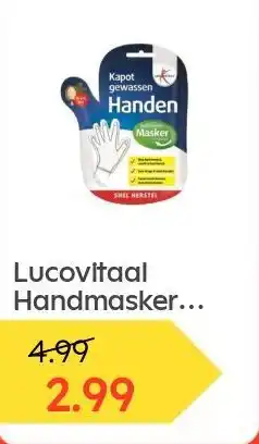 Ochama Lucovitaal Handmasker Kapot Gewassen Handen 1 paar aanbieding