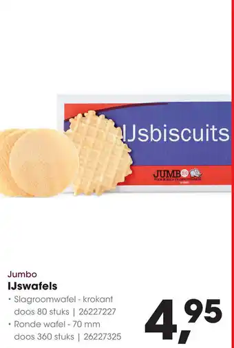 HANOS Ijswafels aanbieding