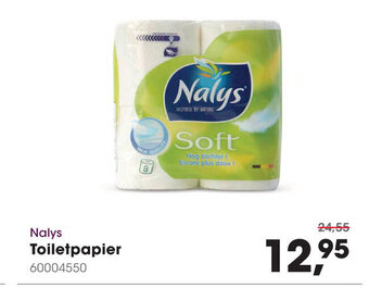 HANOS Nalys toiletpapier aanbieding