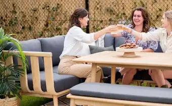 Tuinmeubelland San Leone lounge dining set aanbieding