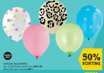 Xenos Diverse ballonnen aanbieding