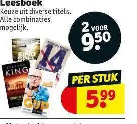 Kruidvat Leesboek aanbieding