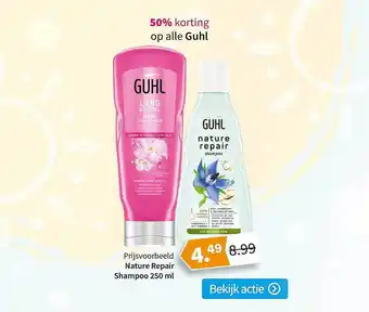 Plein.nl Guhl Nature Repair Shampoo 250 Ml 50% Korting aanbieding