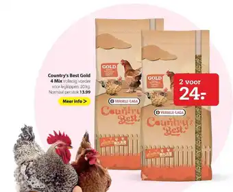 Pets Place Country's Best Gold 4 Mix aanbieding