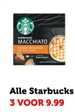 Coop Alle Starbucks aanbieding