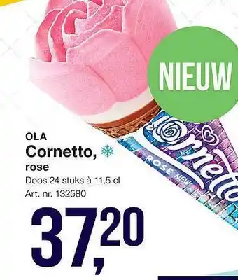 Bidfood Ola Cornetto Rose aanbieding
