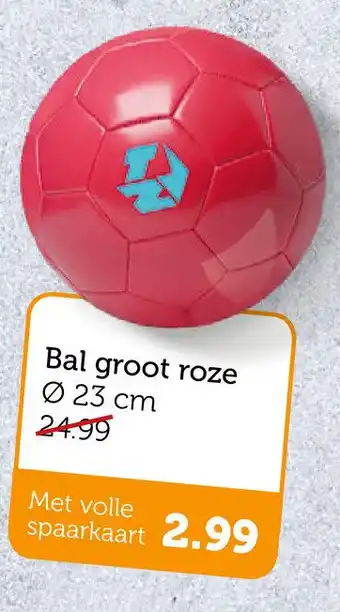 Coop Bal groot rozę aanbieding