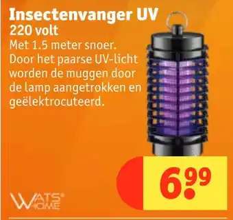 Kruidvat Insectenvanger UV aanbieding