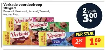 Kruidvat Verkade voordeelreep aanbieding