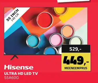 BoXXer Hisense ULTRA HD LED TV aanbieding