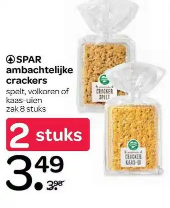 Spar Spar Ambachtelijke Crackers aanbieding