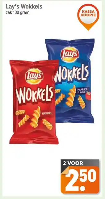 Lekker Makkelijk Lay's Wokkels aanbieding