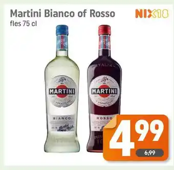 Dagwinkel Martini Bianco Of Rosso aanbieding