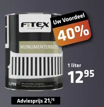 De voordeelmarkt Fitex 1 liter aanbieding