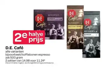 Spar D.E. Café aanbieding