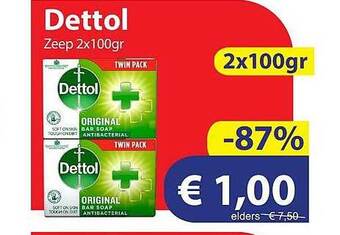 Die Grenze Dettol Zeep aanbieding