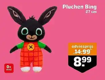 Trekpleister Pluchen Bing aanbieding