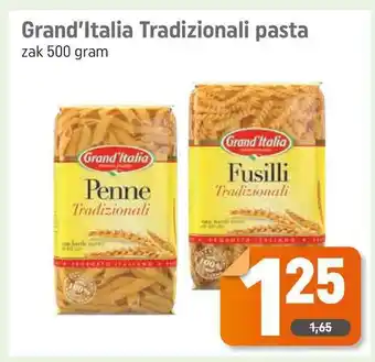 Dagwinkel Grand'Italia tradizionali pasta 500 gram aanbieding