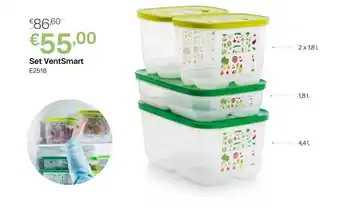 Tupperware Set VentSmart aanbieding