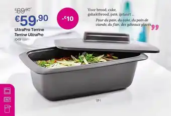 Tupperware UltraPro Terrine aanbieding