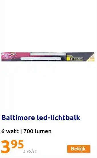 Action Baltimore led-lichtbalk aanbieding