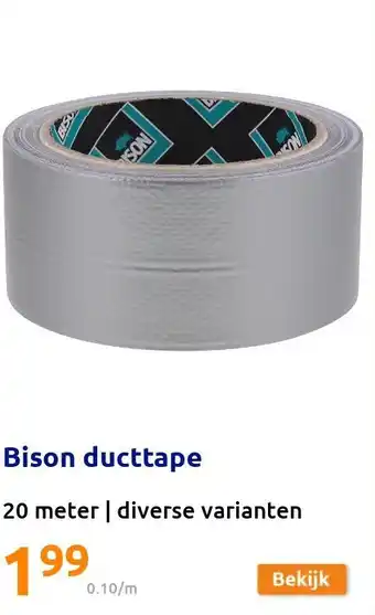 Action Bison ducttape aanbieding