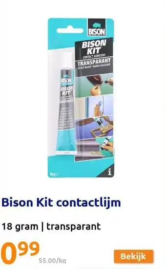 Action Bison Kit contactlijm aanbieding