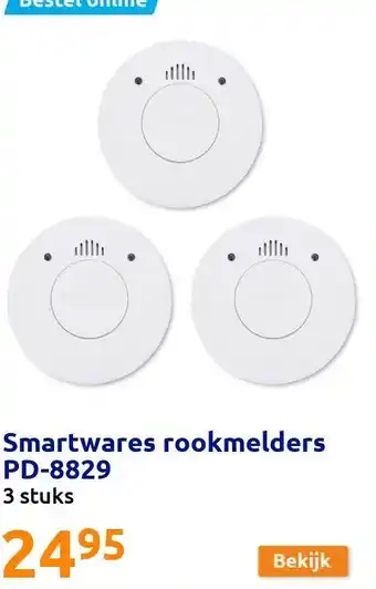 Action Smartwares rookmelders PD-8829 aanbieding