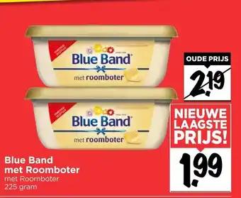 Vomar Voordeelmarkt Blue band met roomboter 225 gram aanbieding