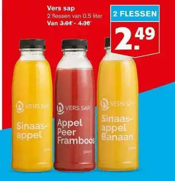 Hoogvliet Vers Sap aanbieding