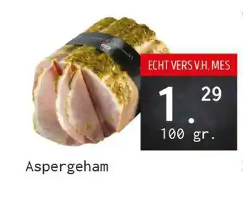 Naanhof Aspergeham 100 gram aanbieding