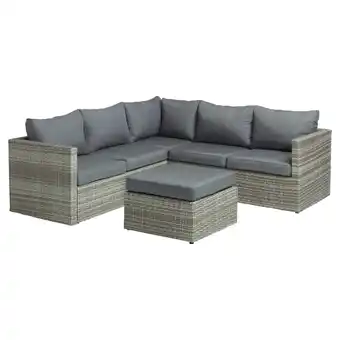Kwantum Loungeset Salerno Antraciet aanbieding