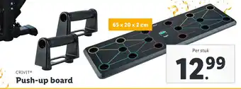 Lidl CRI Push-up board aanbieding